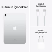 Apple iPad 10.Nesil 64GB 10.9  Wi-Fi Gümüş Tablet (Apple Türkiye Garantili) - 4