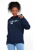 Süperlife Kadın Kapşonlu Regular Fit Tokya Baskılı İnce Sweatshirt SPR22SWK164 - 3