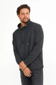 Süperlife Erkek Şal Yaka Regular Fit Brooklyn İnce Sweatshirt SPR22SW142 - 7