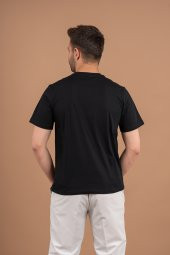 Sarar Interview O Yaka Siyah T-shirt - 4