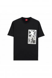 Sarar Interview O Yaka Siyah T-shirt - 5