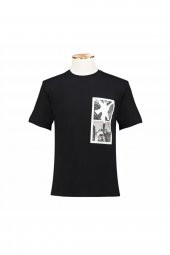 Sarar Interview O Yaka Siyah T-shirt - 8