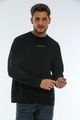 Süperlife Erkek Bisiklet Yaka Regular Fit Brooklyn Baskılı İnce Sweatshirt SPR22SW132 - 2