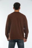 Süperlife Erkek Bisiklet Yaka Regular Fit Brooklyn Baskılı İnce Sweatshirt SPR22SW132 - 10
