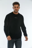 Süperlife Erkek Bisiklet Yaka Regular Fit Brooklyn Baskılı İnce Sweatshirt SPR22SW132 - 1