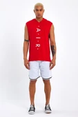 Süperlife Erkek Kapşonlu Standart &Regular Fit  Aır Baskılı Tişort SPR21Y07 - 8