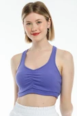 Süperlife Kadın Crop Slim Fit Atlet-Tişort SPR21Y18 - 11