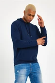 Süperlife Erkek Kapşonlu Regular Fit İnce Sweatshirt SPR 20K55 - 8