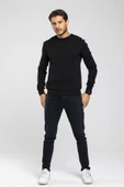 Süperlife Erkek Bisiklet Yaka Slim Fit İnce Sweatshirt SPR 20K17 - 6