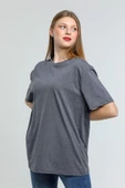 Süperlife Kadın Bisiklet Yaka Standart &Regular Fit Tişort spr21yk30 - 2