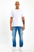 Süperlife Erkek Bisiklet Yaka  Standart &Regular Fit Tişort SPR21Y30 - 2