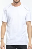 Süperlife Erkek Bisiklet Yaka Slim Fit Garnili Tişort SPR21Y02 - 11