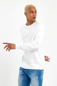 Süperlife Erkek Bisiklet Yaka Regular Fit İnce Sweatshirt SPR 20K30 - 8