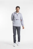 Süperlife Erkek Kapşonlu Yarım Fermuarlı İnce Sweatshirt SPR 20K52 - 11