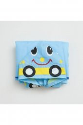 himarry Mavi Çocuk Yağmurluk Karikatür Desenli Su Geçirmez - 3