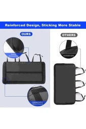 Oto Araç Bagaj Düzenleyici Çanta Araç Içi Eşya Düzenleyici Bod Oto Bagaj Organizer 8 Cepli Fileli thumbnail 3