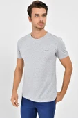 Süperlife Erkek Bisiklet Yaka Dar Kalıp Brooklyn Baskılı Tişort  SPR 266 - 5