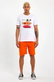 Süperlife Erkek Regular Fit Brooklyn Baskılı Şort SPR 208 - 1