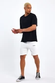 Süperlife Erkek Slim Fit Air Brooklyn Basklı Şort SPR 2020Y09 - 9