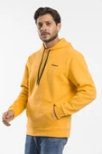 Süperlife Kapşonlu Uzun Kollu Baskılı Dar Kalıp İnce Erkek Sweatshirt SPR 2019K61 - 7
