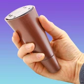 Konik Lüks Mobilya Kanepe Sehpa Tv Ünitesi Koltuk Ayağı 12 Cm Kahverengi Baza Ayakları - 6