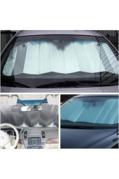 Universal Araba Ön Cam Brandası Oto Kar Buz Güneşlik Brandası Araç Ön Cam Brandası thumbnail 4
