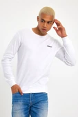 Süperlife Bisiklet Yaka Uzun Kollu Dar Kalıp İnce  Erkek Sweatshirt SPR2019K18 - 9