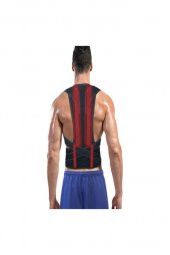 Dik Duruş Korsesi Medikal Korse Dik Tutan Korse Dik Duruş Yeleği Balenli Manyetik Omuz Sırt Korsesi thumbnail 3