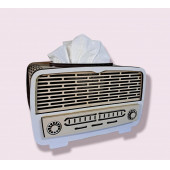 NOSTALJİK RADYO GÖRÜNÜMLÜ PEÇETELİK ÇEKMECELİ - 2
