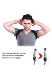 2 Adet Kamburluk Önleyici Dik Duruş Korsesi Spor Seyahat Ofis Ev thumbnail 4