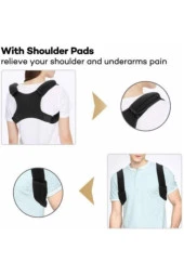 Medikal Omuz Sırt Ortobedik Posturex Dik Duruş Korsesi Yeleği thumbnail 4