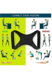 Bayan Erkek Dik Duruş Korsesi Bel Sırt Korse thumbnail 5