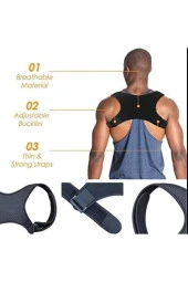 Kamburluk Tedavisi Için Kifoz Korsesi Dik Duruş Aparatı thumbnail 2