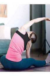 Unisex Siyah Kamburluk Önleyici Ayarlanabilir Yeni Nesil Dik Duruş Aparatı Korse thumbnail 5