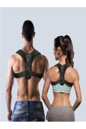 Kambur Ortobedik Medikal Kifoz Korsesi Skolyoz Dik Durus Korsesi Kemeri Önleyici Düzeltici thumbnail 1