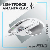 Logitech G502 X Kablolu Gaming Mouse Beyaz 910-006147 - 2