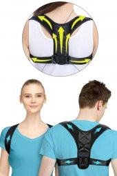 Kamburluk Sırt Omuz Sırt Bel Korsesi Medikal Ortopedik Posture Kamburluk Önleyici Korse thumbnail 1