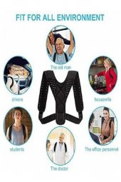 Kamburluk Sırt Omuz Sırt Bel Korsesi Medikal Ortopedik Posture Kamburluk Önleyici Korse thumbnail 3