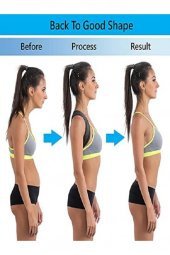 Kamburluk Sırt Omuz Sırt Bel Korsesi Medikal Ortopedik Posture Kamburluk Önleyici Korse thumbnail 4