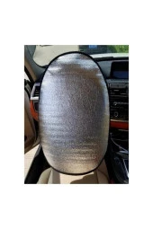 Her Araca Uyumlu Araç Otomobil Jeep Direksiyon Koruyucu Güneşlik Metalize Köpüklü Araç Direksiyonu thumbnail 3