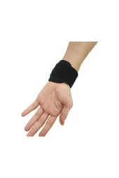 Siyah Karpal Tünel Ayarlanabilir Elastik Bandaj El Spor Bilekliği thumbnail 3