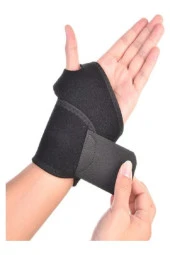 Neopren El Bileği Splinti Bandajı Ateli Sargısı Incinme Spor Bandı thumbnail 3
