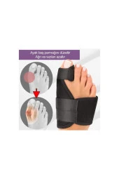 Halluks Valgüs Gece Ateli Başparmak Hallux Ayak Parmak Bunyon Kemik Düzeltici thumbnail 4