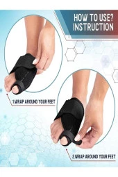 Halluks Ayak Baş Parmak Çıkıntısı Tedavisi Kemik Düzeltici Gece Ateli (çift ) thumbnail 5