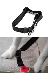Araba Renkli Köpek Kedi Tasması Emniyet Kemeri Oto Evcil Hayvan Boyun Araç Tasması Kemeri - 2