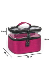 Makyaj Çantası Makyaj Malzeme Çantası Makyaj Malzemesi Için Çanta - 3