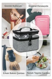 Makyaj Çantası Bavulu Seyahat Makyaj Seti - 2