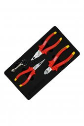 İzeltaş 3020006003 160mm 1000V 3 Parça İzoleli Elektrikçi Seti - 1