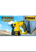 Rtrmax RTX2095 18 V 4 Ah Çift Akülü ElektroPnömatik Kırıcı Delici - 3
