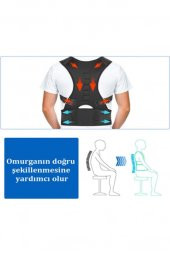 Medikal Kamburluk Önleyici Kifoz Skolyoz Korsesi Dik Duruş Korsesi Omuz Sırt Korsesi Manyetik Korse - 3